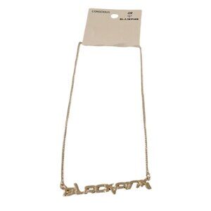 Silver H&amp;M Blackpink Pendant Necklace